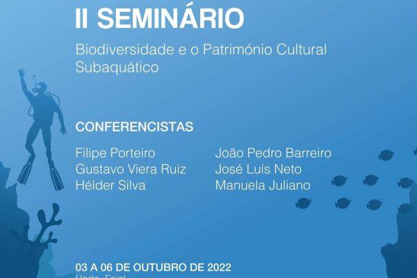 IPC participa no II seminário “Biodiversidade e o Património Cultural Subaquático” nos Açores