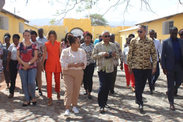 Museu do Campo de Concentração do Tarrafal recebe visita dos Presidentes da República de Cabo Verde e de São Tomé e Príncipe