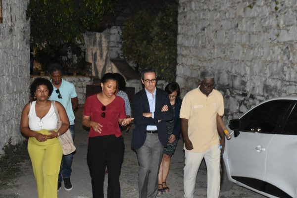 Novo Embaixador de Portugal em Cabo Verde visita Cidade Velha, Património Mundial